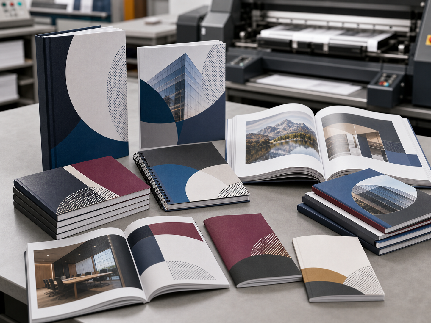 Books manuals and annual reports printing