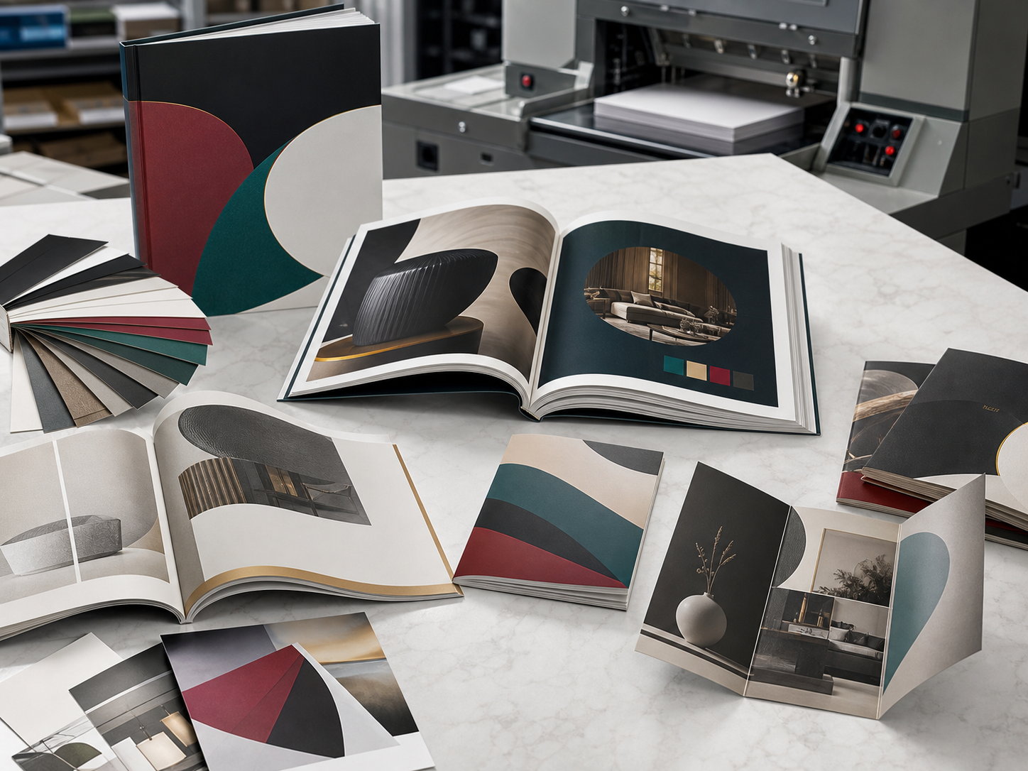 Brochure catalogue and booklet printing