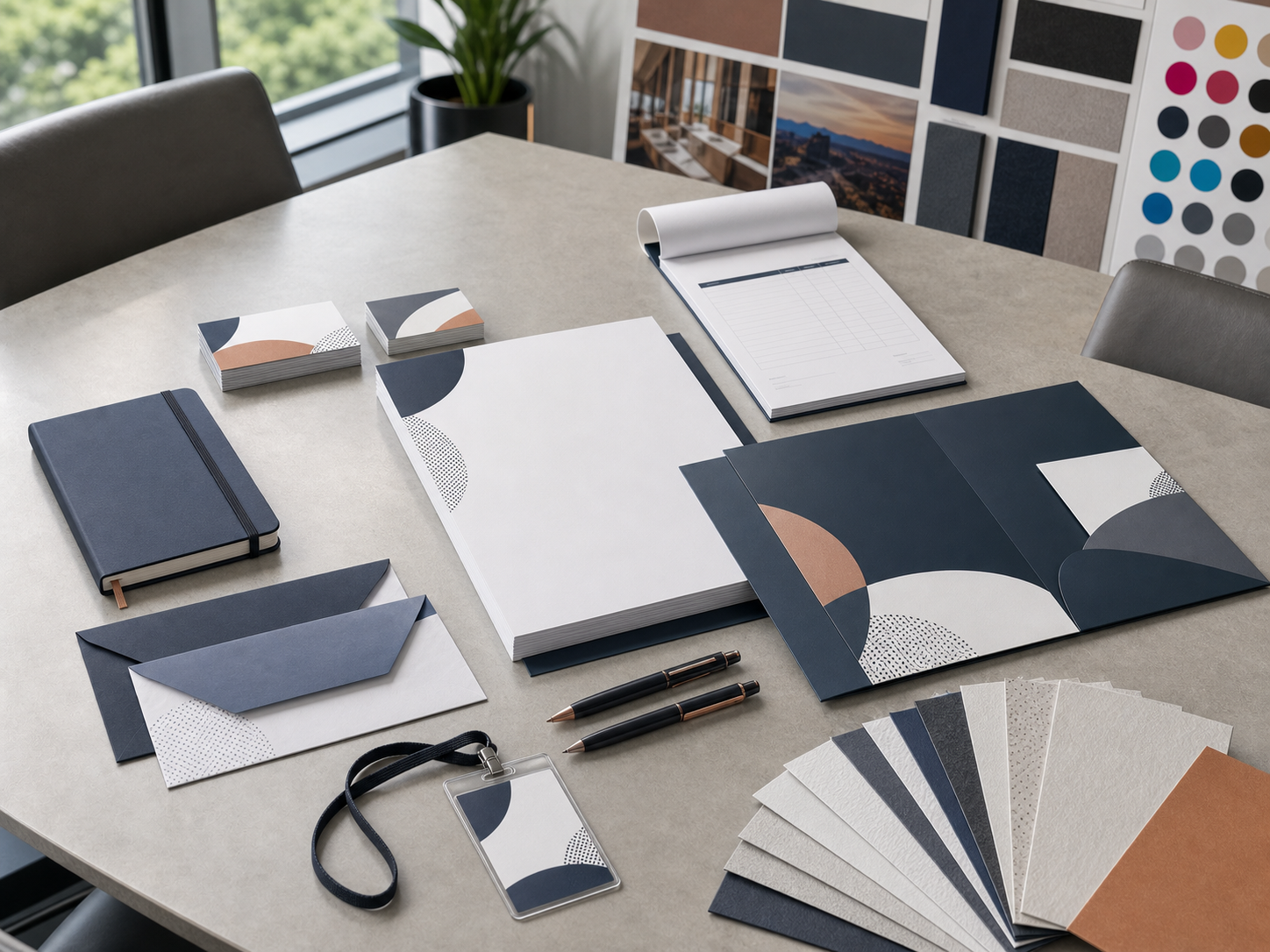 Corporate stationery printing products