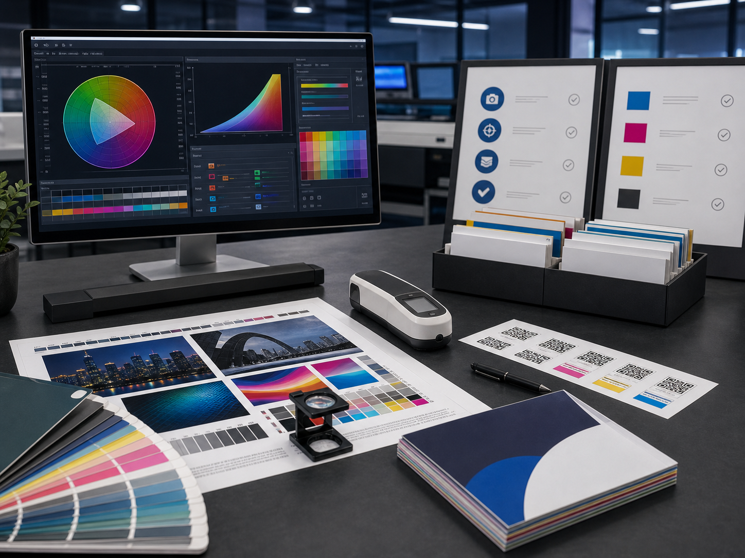 Print technology and quality control workflow